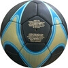 Picture of Storm Match Soccer Ball - Hand Stitched - PU  Size 5 - Black,Blue