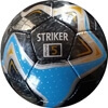 Picture of Striker Hand Stitched Soccer ball with Blue, Black, and Gold Pattern
