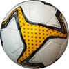 Picture of Striker White and Yellow Hand-Stitched Training Soccer Ball