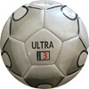 Picture of Ultra Soccer Ball - Hand Stitched - Synthetic PU Leather - Latex Bladder - Soft Touch Silver