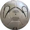 Picture of Ultra Soccer Ball - Hand Stitched - Synthetic PU Leather - Latex Bladder - Soft Touch Silver