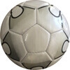 Picture of Ultra Soccer Ball - Hand Stitched - Synthetic PU Leather - Latex Bladder - Soft Touch Silver