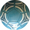 Picture of Winner Soccer Ball Size 4 For Kids Between 8 & 12 Years Of Age - Color Aqua Blue, White