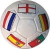 Picture of Country Flags Soccer Ball - Size 5 - Soccer Ball Decorated With Famous Soccer Playing Country Flags - Great Soccer Gift - Unique Soccer Ball