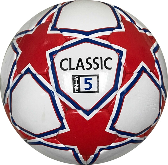 Picture of Classic Soccer Ball (White Red and Blue 32 Panel , Size 5)