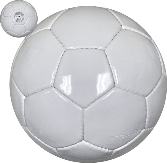 Promo Plain All White Soccer Ball Size 5 Without Any Print