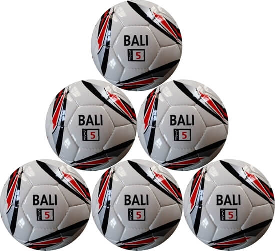Soccer Ball Clearance Sale Bali Red Black