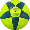 Picture of Storm Match Soccer Ball - Hand Stitched - PU  Size 5 - Yellow Blue  Bulk Soccer Balls, six pack