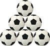 Black & White Classic Soccer Ball Six Balls Picture