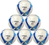 Picture of Strive Hand-Stitched Professional Match Soccer Ball - Six Pack - Size 5 Royal Blue and Silver