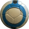 Picture of Ultra Soccer Ball - Six Pack - Synthetic PU Leather - Latex Bladder - Soft Touch Black,Blue