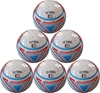 Ultima Soccer Ball - Six Pack - Hand Stitched Size 5 Match Ball 