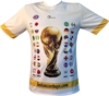 Picture of Soccer Jersey & Size 5 Soccer Ball With 2018 Qualifiers Categorized With Groups Gift For Soccer Fans (Multi Color Flags Soccer Ball)