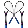 Picture of Pro Squash Racquet 100% Carbon Graphite Weight 120-125 gms Strung Light Weight Racket