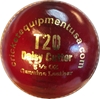 Picture of Cricket Ball T20 Daisy Cutter Red Leather for T20 Cricket Matches, Tournaments and Practice Buy Single Ball