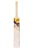 Picture of Tape Tennis Ball Full Size Adult Cricket Bat REFLEX Painted Wood Light Weight White Curved Wooden Bat Size Short Handle