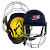 Picture of Navy Blue Revolution Cricket Helmet For Head & Face Protection by Cricket Equipment USA