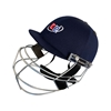 Picture of Navy Blue Revolution Cricket Helmet For Head & Face Protection by Cricket Equipment USA