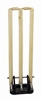 Picture of Cricket Wooden Set of Stumps with Bails Spring Returns Size Standard