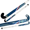 Picture of Field Hockey Stick Blue Outdoor 95% Composite Carbon 5% Kevlar Maxi Extra Low Bow Color Blue