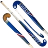 Picture of Field Hockey Stick Blue Indoor Wood by F HS Extra Low Bow Maxi Shape Color Blue