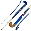 Picture of Field Hockey Stick Blue Indoor Wood by F HS Extra Low Bow Maxi Shape Color Blue