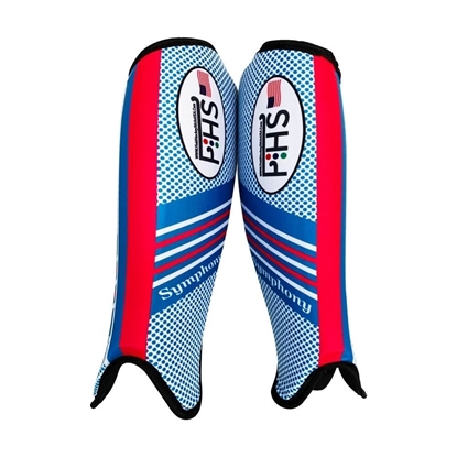 Picture of Field Hockey Symphony Shin Guards With Straps for Girls Women Youth Junior Senior