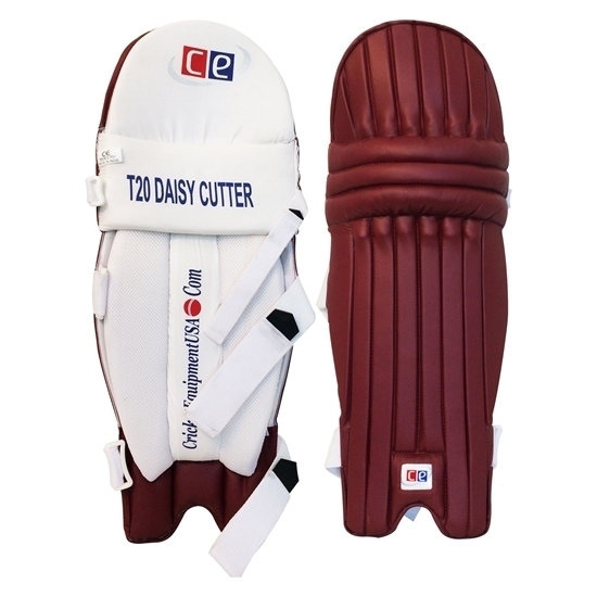 Picture of T20 Daisy Cutter Maroon Leg Guards by CE