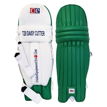 Picture of T20 Daisy Cutter Green Leg Guards by CE