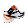 Picture of Wingz Quick Silver Rubber Sole Cricket Sports Shoes Color Orange Black White By CE