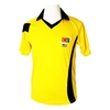 Picture of Colored Cricket Kit Shirts Australian Colors Gold & Dark Green