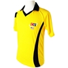 Picture of Colored Cricket Kit Shirts Australian Colors Gold & Dark Green