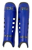 Picture of Field Hockey Shin Guards FORCE Color Blue Available Sizes Small Medium Large With Shin Guard Straps