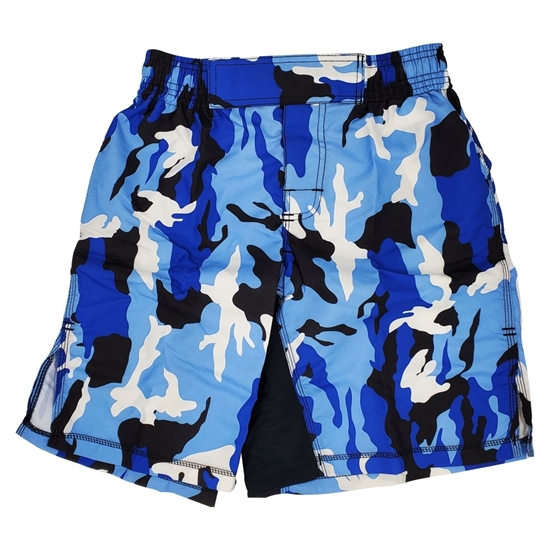 Camo shop shorts blue