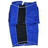 Picture of MMA Shorts Mixed Martial Arts Plain Blue With White Stitching