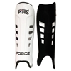 Picture of Field Hockey Shin Guards FORCE Color White Available Sizes Small Medium Large With Shin Guard Straps