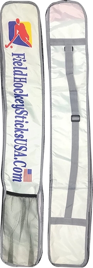 Picture of Field Hockey Stick Bag with Large Compartment Color White