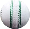 Picture of Cricket Ball T20 Daisy Cutter White Leather for T20 Cricket Matches, Tournaments and Practice Six Pack