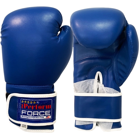 Picture of Training Boxing Gloves Men Women for Mixed Martial Arts Color Blue