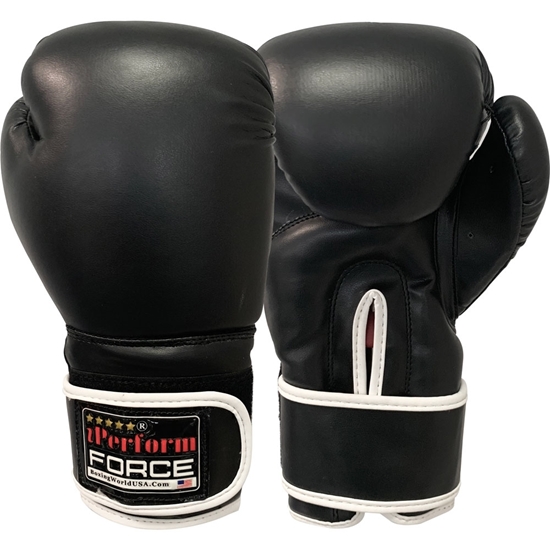 Picture of Training Boxing Gloves Men Women for Mixed Martial Arts Color Black
