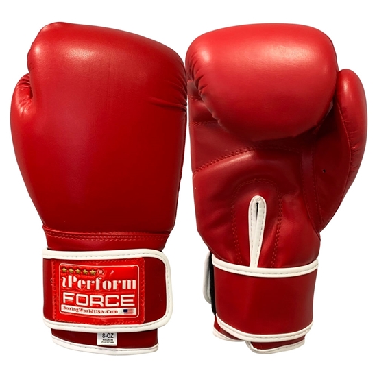 Picture of Training Boxing Gloves Men Women for Mixed Martial Arts Color Red