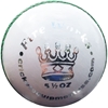 Picture of Cricket Ball Fireworks White Leather for T20 Cricket Matches Tournaments and Practice Six Pack