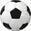 Picture of Bulk Deflated Black & White Classic Traditional Soccer Balls Based On Volume Old School Balls