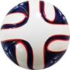 Picture of Classic Soccer Ball  6 Panels White and Blue Size 5 - Six Pack