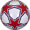 Picture of Classic Soccer Ball six pack White Red and Blue 32 Panel , Size 5 -