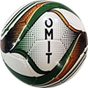 Picture of Omit Soccer Ball Six Pack - Hand Stitched - Synthetic PU Leather - Latex Bladder - Soft Feel Green,Black