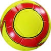 Storm Match Soccer Ball - Hand Stitched - PU Size 5 - Yellow/Red	