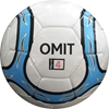 Picture of Omit Soccer Ball Six Pack - Hand Stitched - Synthetic PU Leather - Latex Bladder - Soft Feel Sky Blue Black