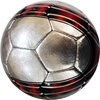 PU Silver Two Tone Shine - FIFA Inspected level Size 5	