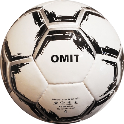 Omit Soccer Ball - Hand Stitched Size 4 - Synthetic PU Leather	